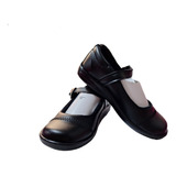 Zapato Tenis Colegial Niña Mujer Negros 