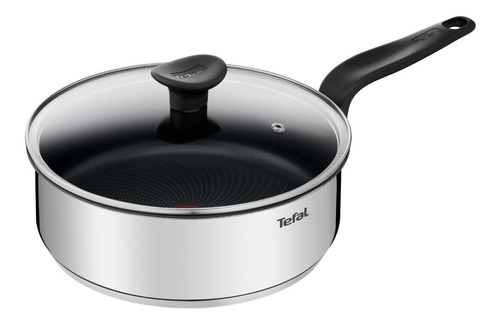 Cacerola 24cm Apta Inducción Tefal Primary Antiadher Acero 