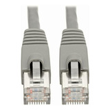 Cat6 Cable Ethernet Sin Enganches, Gris, 2.13 M/7 Ft