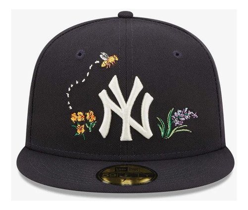 Gorra Oficial New Era New York Yankees Mlb Floral 59fifty