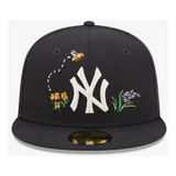 Gorra Oficial New Era New York Yankees Mlb Floral 59fifty