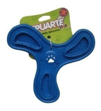 Juguete Perro Boomerang Masticable Atrapar Goma Rigida