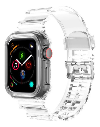 Malla Para Apple Watch Deportiva Clear 38 40 41 42 44 45 Mm