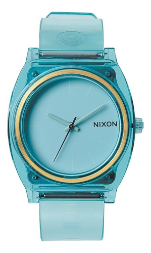 Reloj Nixon Time Teller P 40mm Malla Turquesa