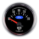 Autometer Gauge, Temperatura Del Agua, 2 1/16 Pulgadas, 100-