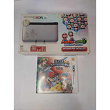 Nintendo 3ds Xl Silver Mario & Luigi Dream Team Boxed+2juego