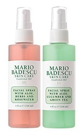 Duo De Spray Facial Con Agua De Rosas Y Spray Facial Con