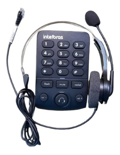 Headfone Intelbras Hsb 40 Utilizado Por Telefonistas