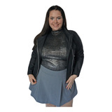 Campera De Cuerina Varios Modelos Tendencia Plus Size 4-6 Lc