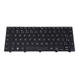 Teclado Para Notebook Dell 14 3442 Pk1313p1a32 Nsk-lq0sc 1b