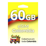 E-sim Prepago Colombia Gb Internet + Llamadas 5g