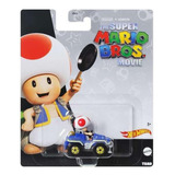 Hot Wheels The Super Mario Bros Movie Toad 1:64 