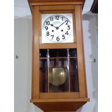 Antiguo Reloj De Pendulo  Junghans De Hora Y Media
