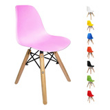 Cadeira Infantil Para Escrivaninha Charles Eames Eiffel Wood