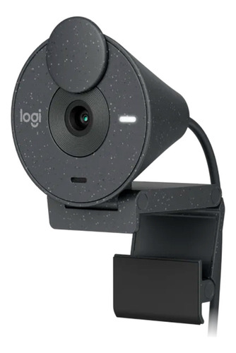 Webcam Logitech Brio 300 Full Hd Usb-c Grafite