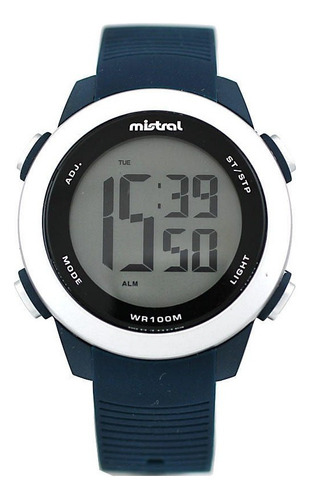 Reloj Hombre Mistral  Digital Sumergible Garantía Oficial 