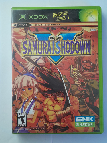 Samurai Shodown V Xbox Original Clasica