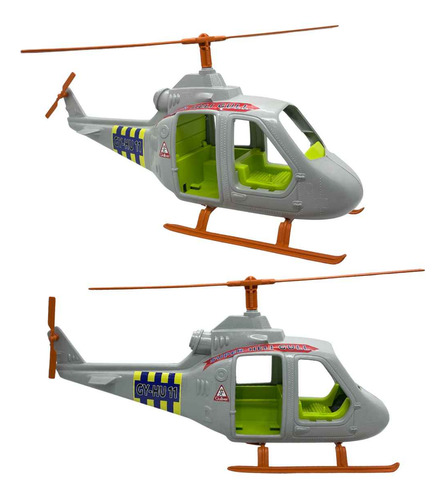 Helicoptero De Brinquedo Coleção Gulliver Veiculos Resgate