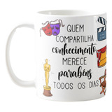 Caneca Presente Dia Dos Professores Professor De Teatro