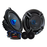 Set De Medios 5.25 Carbón Audio 300 Watts Max