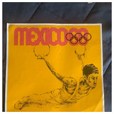 Póster Vintage Juegos Olimpicos Mexico 1968