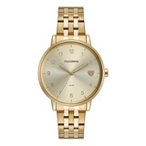 Relógio Mondaine Feminino Dourado 32597lpmkde1