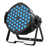 Betopper Luces De Dj Dmx, 54 X 3 W Rgbw Led Par, Luces De E.