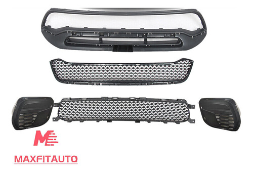 Fits Charger 2020-2021 Srt Hellcat Front Grille Fog Beze Vvb