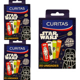 Curitas Para Niños Star Wars Con 20 X3pz