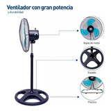 Ventiladores De Piso  Diámetro 50 Cm Frecuencia 11 Hz