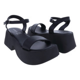 Sandalias De Plataforma Chunky Moda Erez