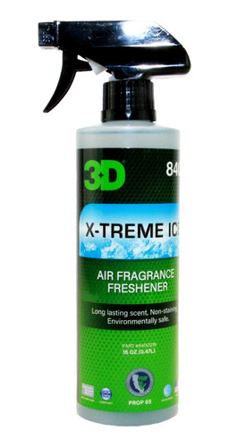 3d Perfume Fragancia Para Auto X-treme Ice Car
