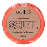 Vult Pó Compacto Soleil Bronze  - Iluminador E Bronzer 6g