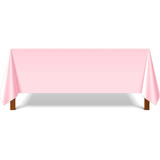 Mantel De Poliéster Rosa De 90 X 156 Pulgadas  Tejido ...