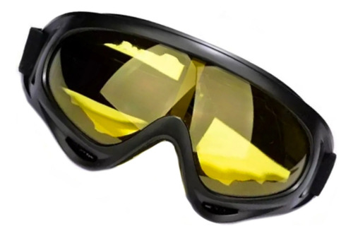 Gafas A Prueba De Viento Uv 400  Moto  Bici  Airosft  Tiro 