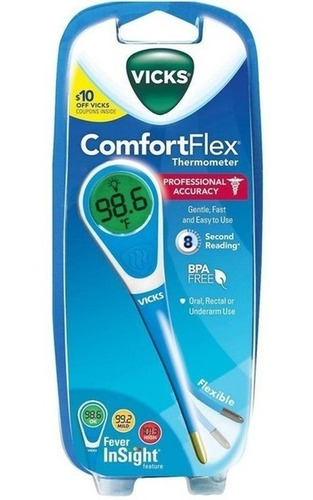  Termômetro Digital Vicks Comfort Flex  Importado Usa