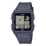 Reloj Casio Digital-analogo Unisex Lf-20w Casual Color De La Correa Gris