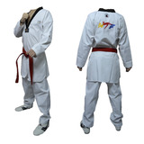 Dobok Traje Taekwondo Wt Panther Kyorugui Uniforme Dan