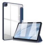  Mica +funda Para Galaxy Tab A9 Plus 2023 Smart Híbrida Azul