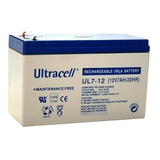 Bateria 12v 7 A/h Agm - Ul7-12- Ultracell  Recargable 