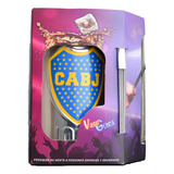 Vaso Guiro Oficial Boca Cumbia Con Raspador Y Caja 3/4 L