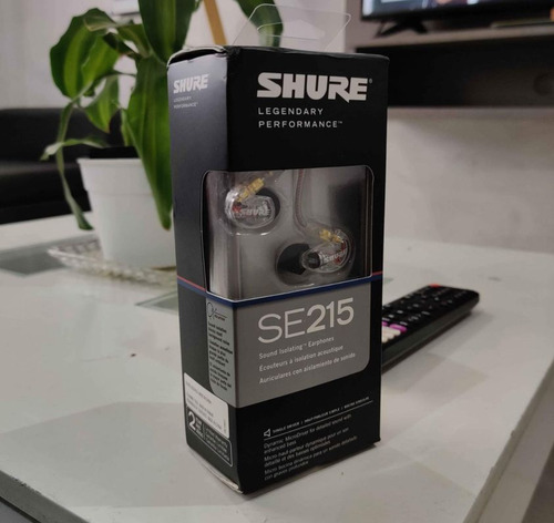 Shure Se215 En Caja Cerrada + Envio Gratis 