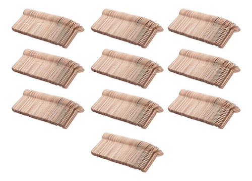 Cuchara De Madera Desechable, 1000 Unidades, Mini Cuchara De