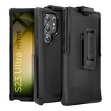 Funda Para Samsung Galaxy S23 Ultra, A Prueba De Golpes+sop.