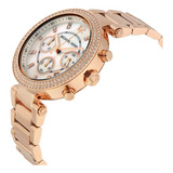 Reloj De Pulsera Michael Kors Parker Mk5491, Analógico, Para Mujer, Con Correa De Acero Inoxidable Color