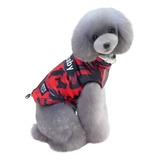 Chaleco Para Perros Camuflado Talle L Abrigo Para Mascotas Con Interior De Polar Ropa Para Perros Con Diseño Militar 