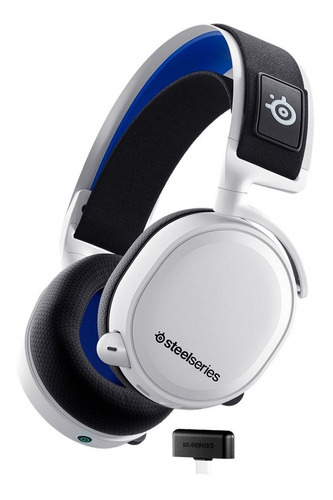 Auriculares Gamer Steelseries Arctis 7p+ Wireless Ps5 Ps4 Pc Color Blanco