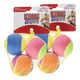 Kong Air Dog Squeakair - Pelotas De Cumpleaños Para Perro, T