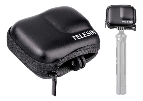 Telesin Funda De Transporte Pequeña Para Gopro Hero 9 Negro,