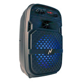 Parlante Inalambrico Portable Bt Karaoke Led Fm 75w Ngl400bt